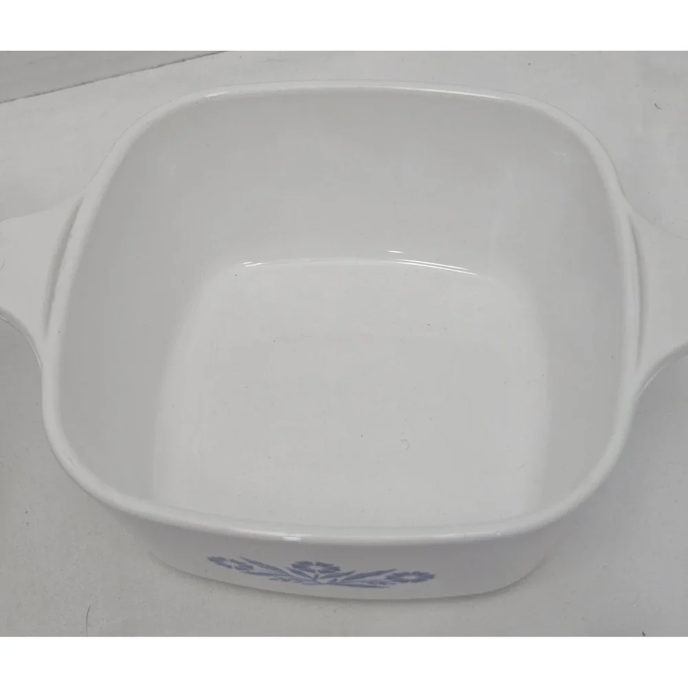 Vintage Corning Ware Blue Cornflower Lot 1.5 Qt 1960s & P-43-B‎ .24 oz Misprint